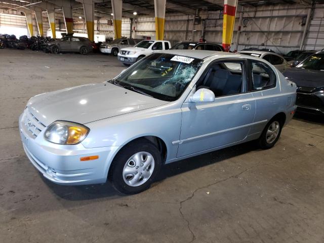 HYUNDAI ACCENT 2003 kmhcg35c93u238984