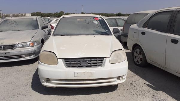 HYUNDAI ACCENT 2005 kmhcg41g55u644570