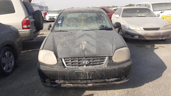 HYUNDAI ACCENT 2005 kmhcg41g85u593839