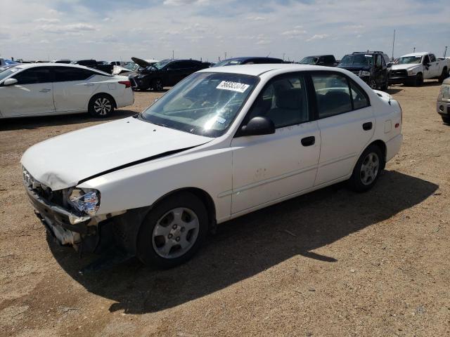 HYUNDAI ACCENT 2002 kmhcg45c02u344342