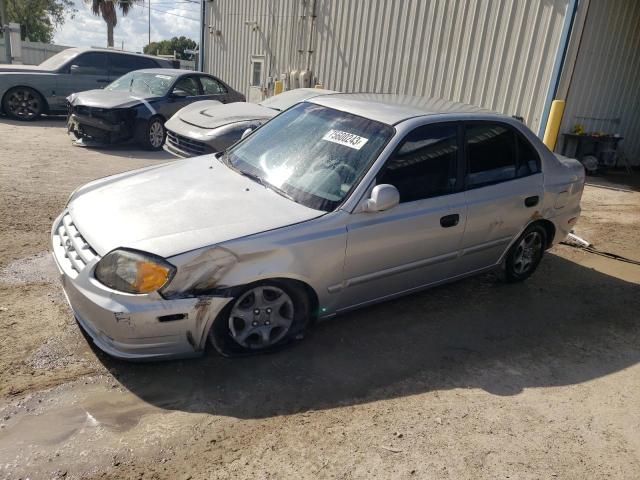 HYUNDAI ACCENT 2005 kmhcg45c05u588741