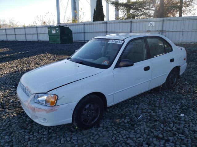 HYUNDAI ACCENT 2001 kmhcg45c11u157156