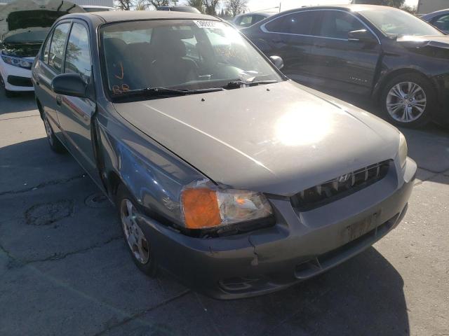 HYUNDAI ACCENT GL 2001 kmhcg45c11u192456