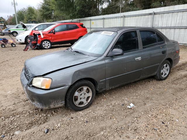 HYUNDAI ACCENT 2002 kmhcg45c12u274124