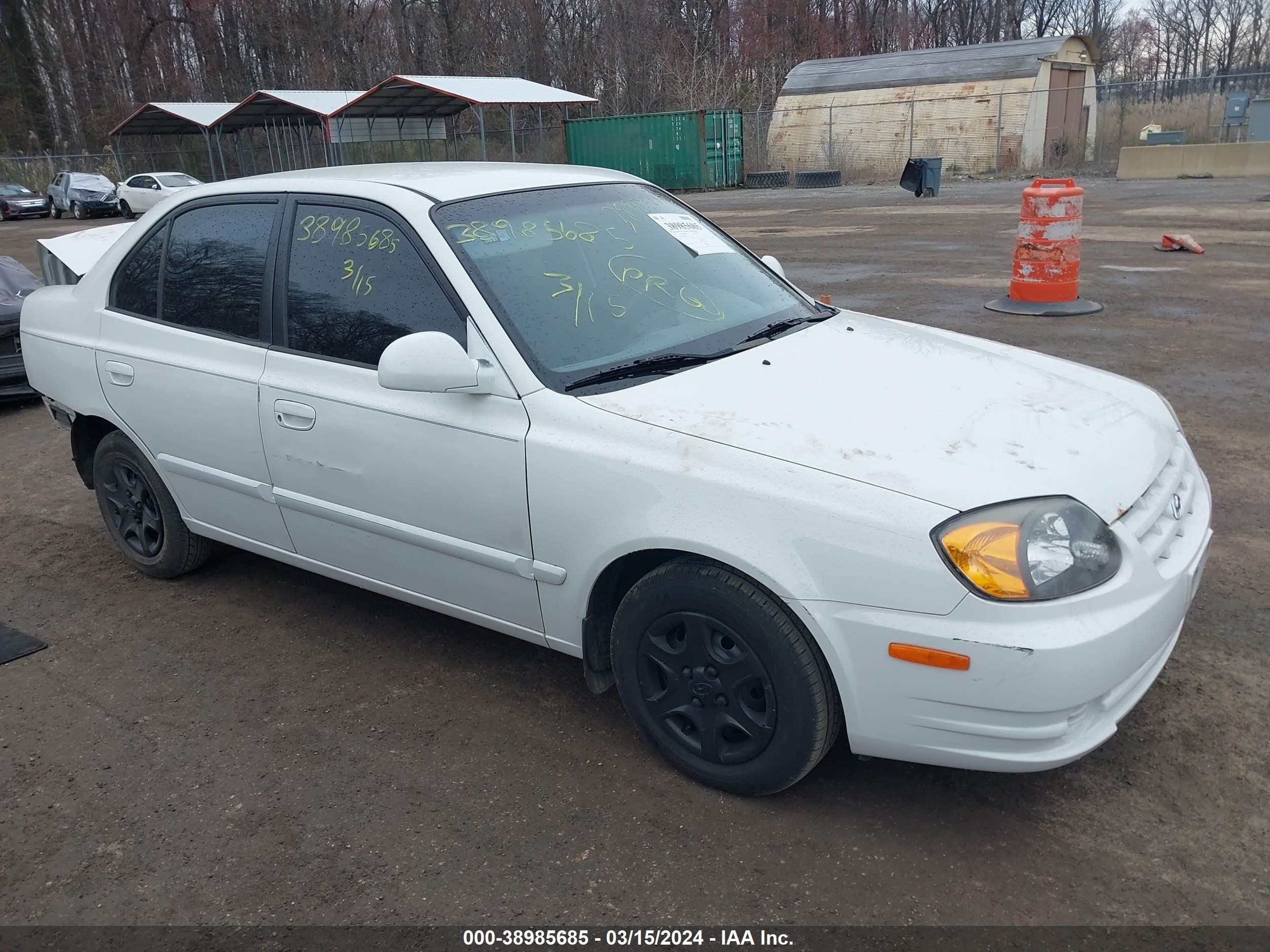 HYUNDAI ACCENT 2005 kmhcg45c15u613730