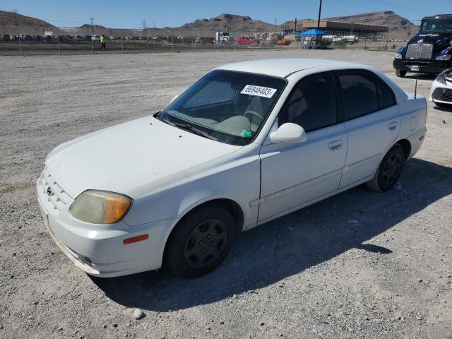 HYUNDAI ACCENT 2005 kmhcg45c15u647330