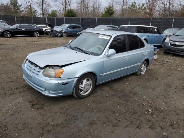 HYUNDAI ACCENT 2003 kmhcg45c23u427188