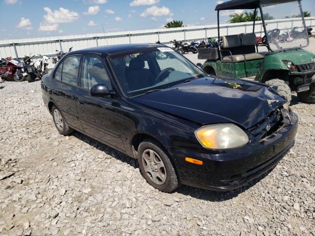 HYUNDAI ACCENT GL 2003 kmhcg45c23u456139