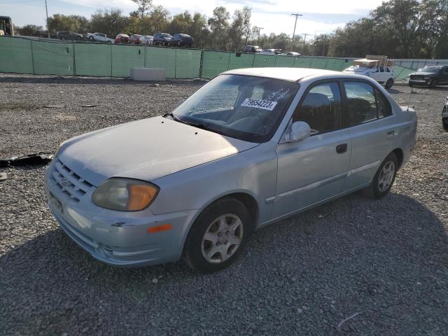 HYUNDAI ACCENT 2003 kmhcg45c23u458960