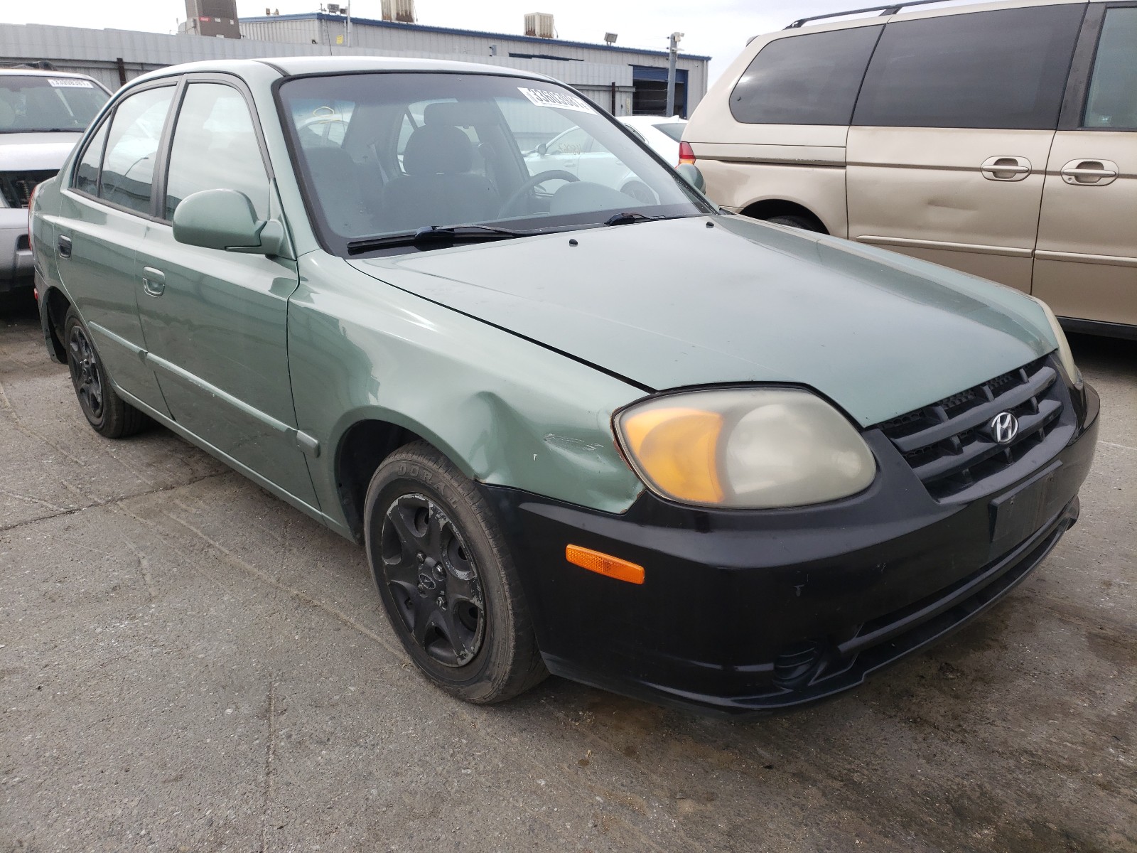 HYUNDAI ACCENT GL 2005 kmhcg45c25u601246