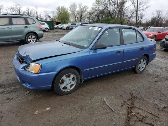 HYUNDAI ACCENT 2001 kmhcg45c31u255508