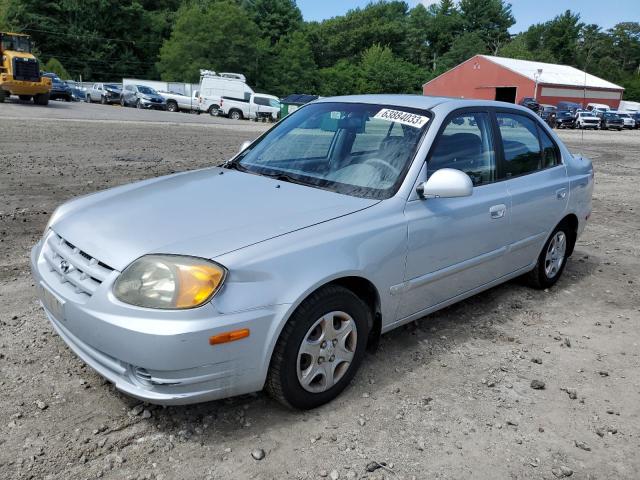 HYUNDAI ACCENT GL 2005 kmhcg45c35u668678