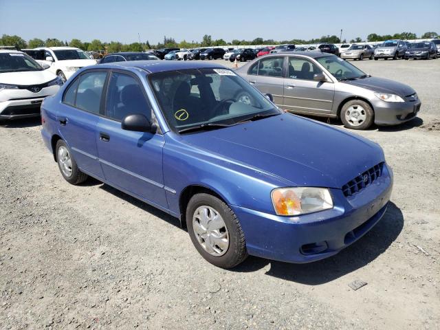 HYUNDAI ACCENT GL 2002 kmhcg45c42u345526