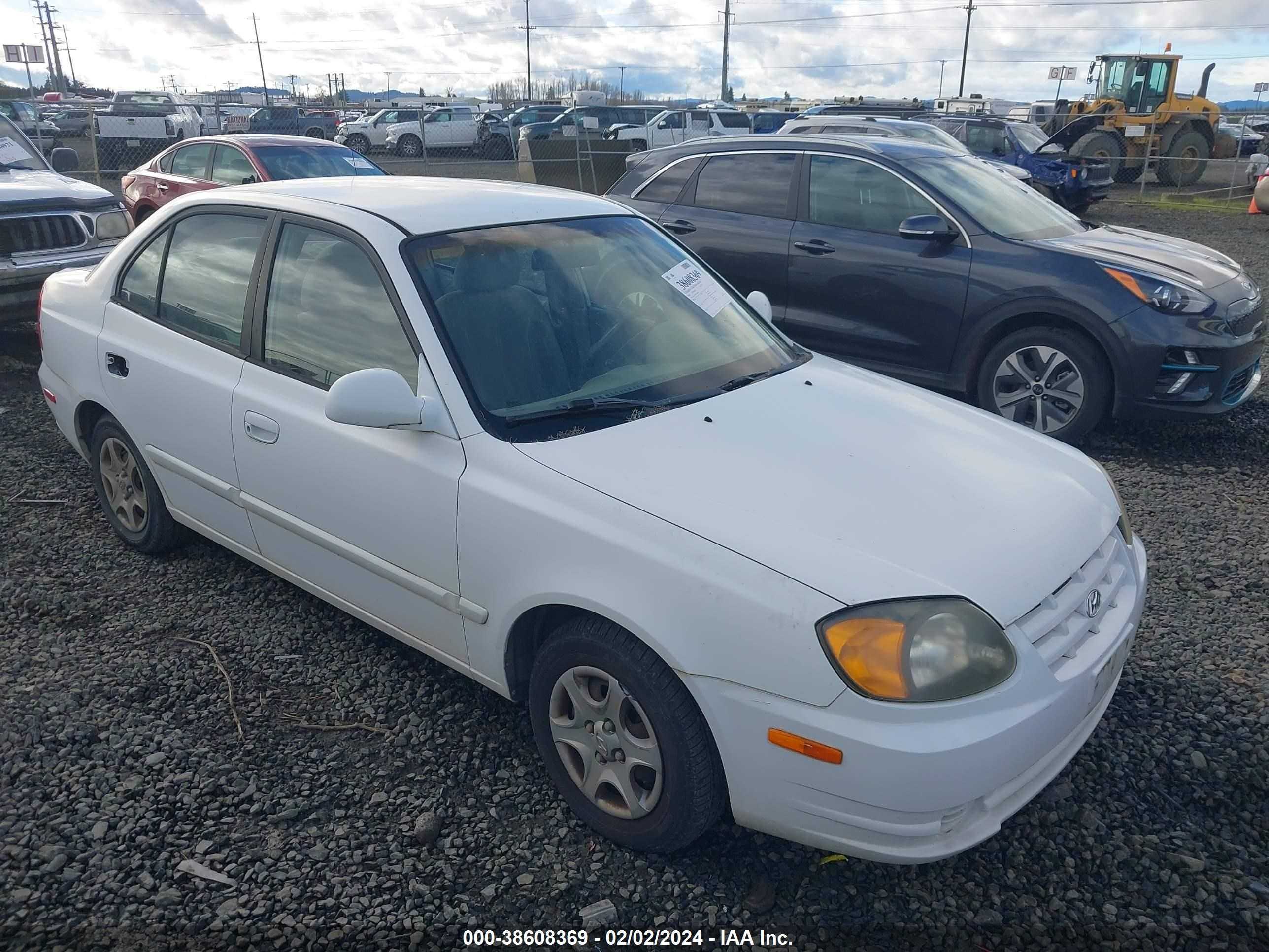 HYUNDAI ACCENT 2003 kmhcg45c43u466896