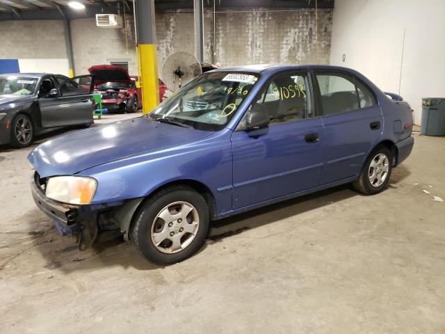 HYUNDAI ACCENT GL 2001 kmhcg45c51u248236