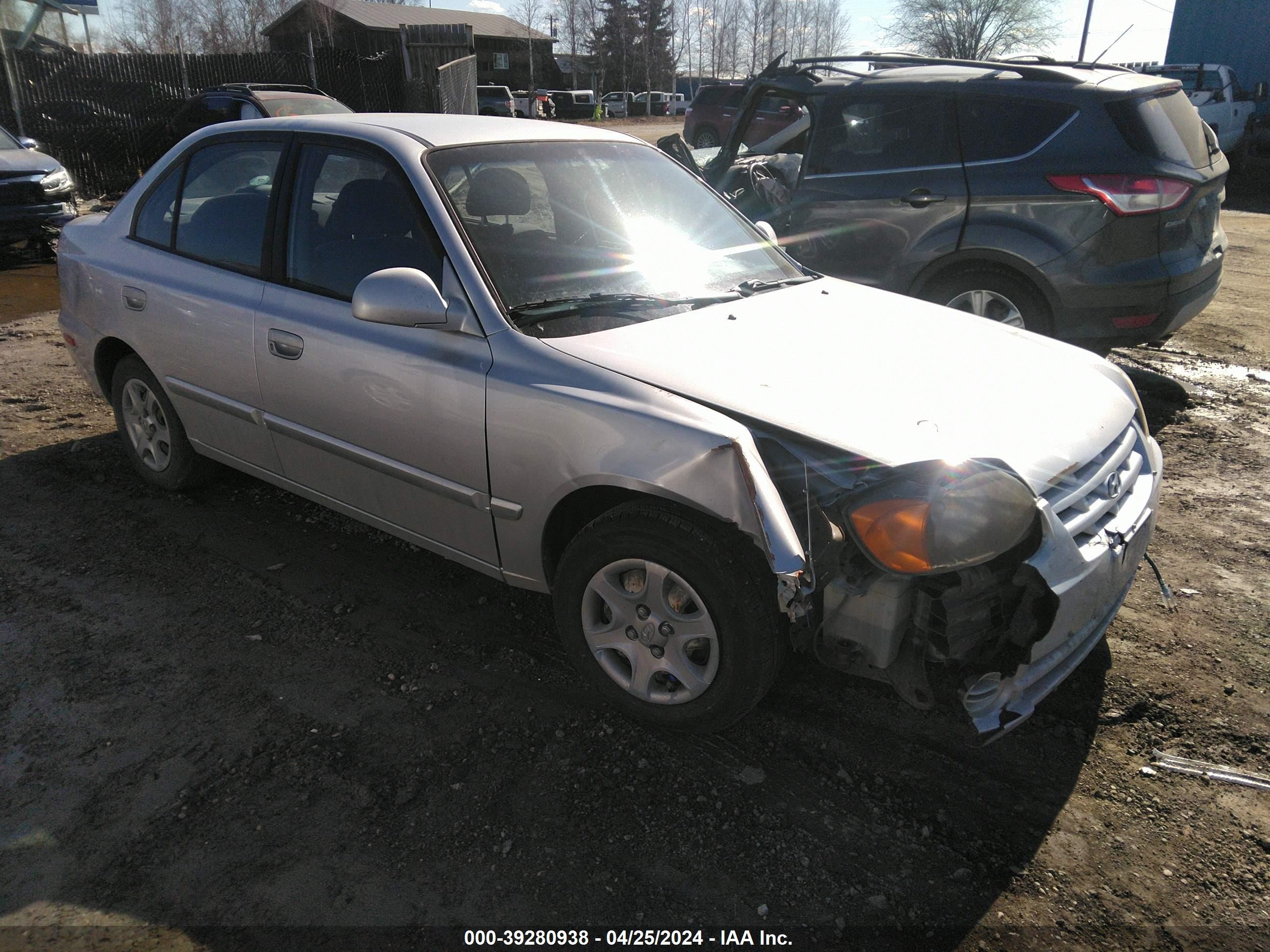 HYUNDAI ACCENT 2003 kmhcg45c53u479835