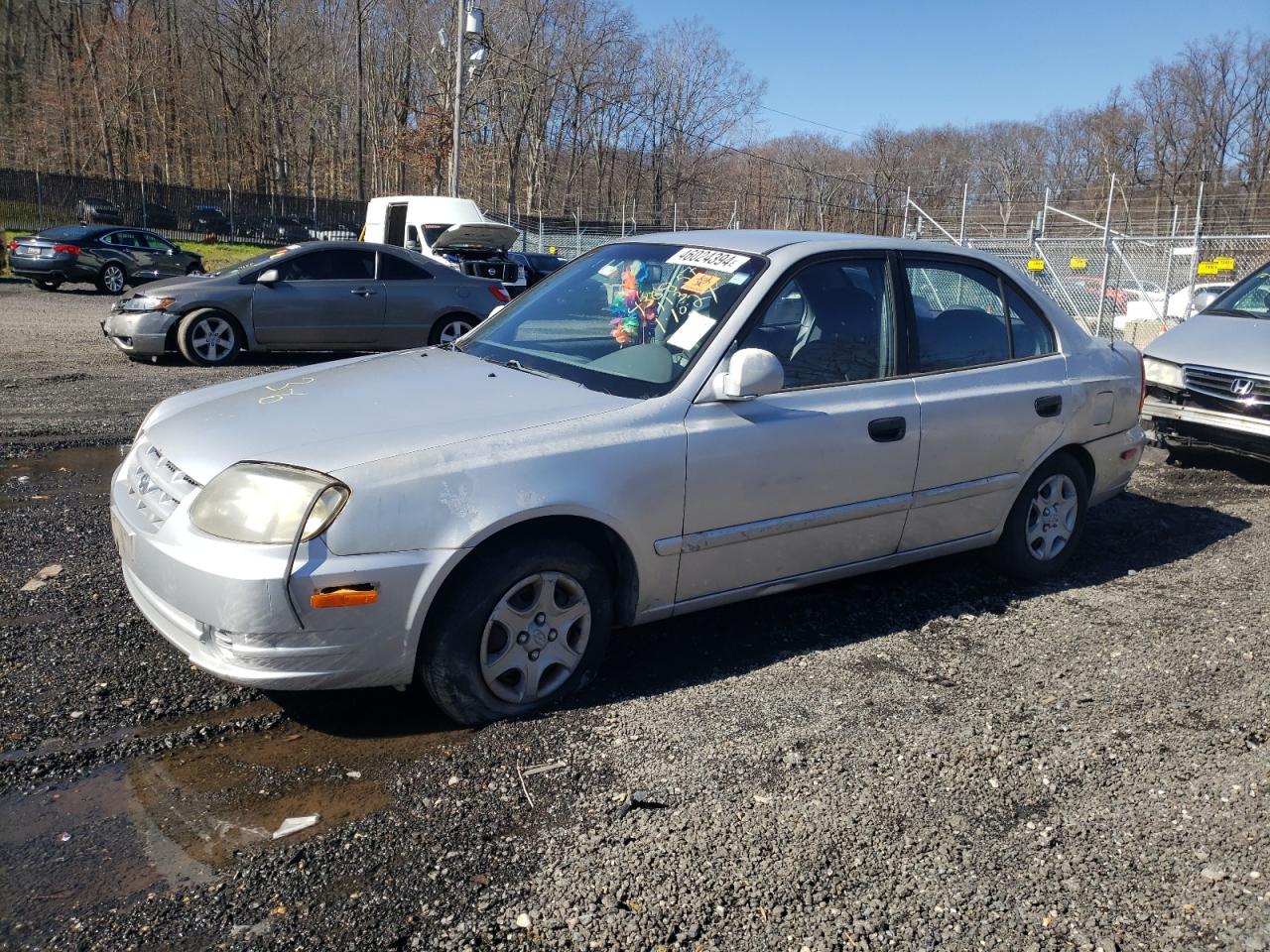 HYUNDAI ACCENT 2003 kmhcg45c53u497980