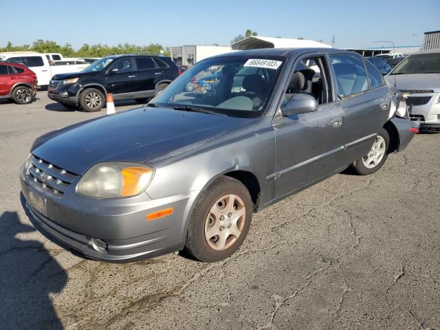 HYUNDAI ACCENT GL 2005 kmhcg45c55u607445