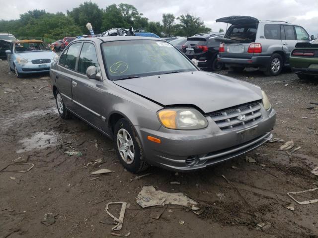 HYUNDAI ACCENT GL 2003 kmhcg45c63u468200