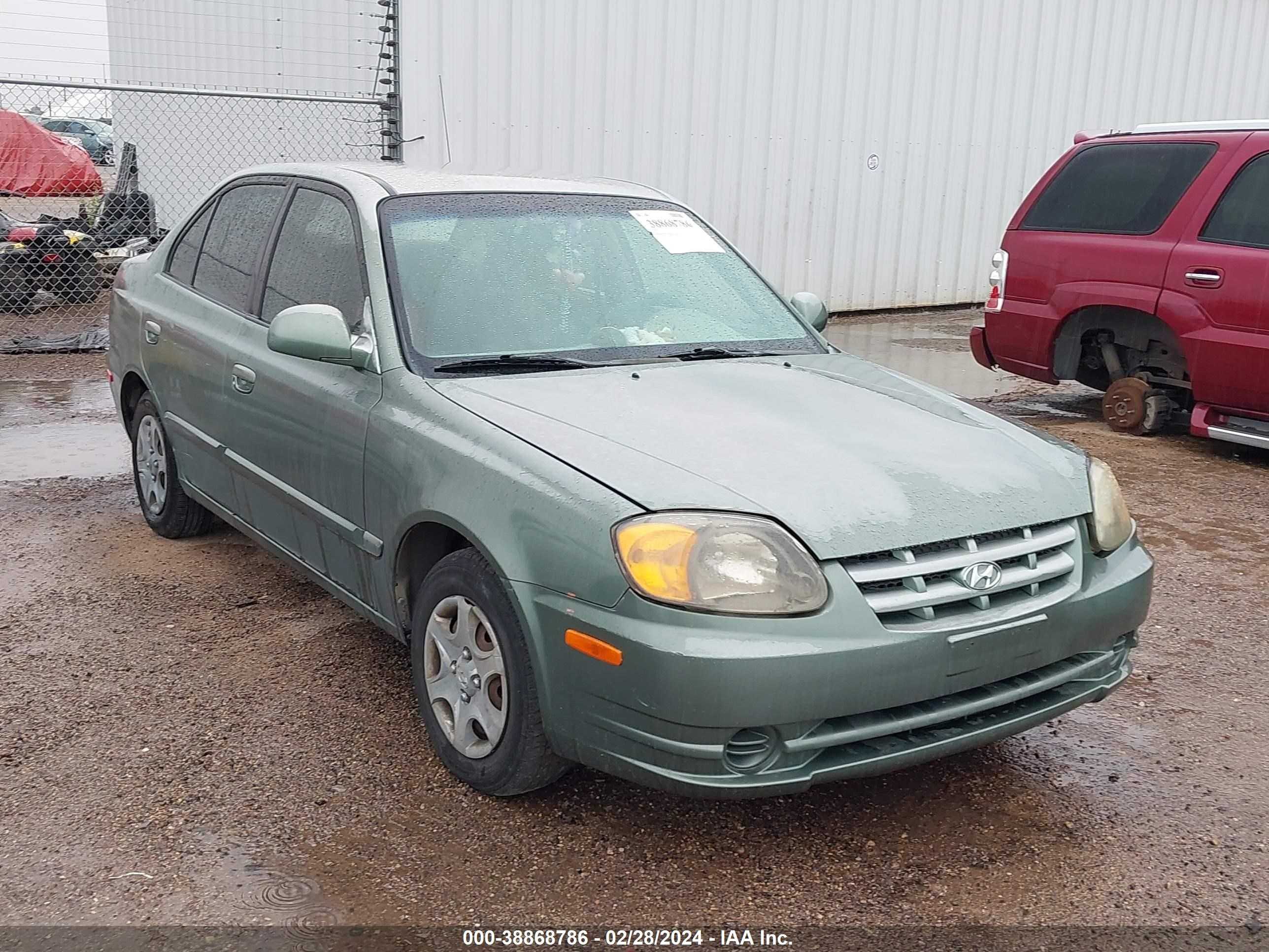 HYUNDAI ACCENT 2005 kmhcg45c65u604764