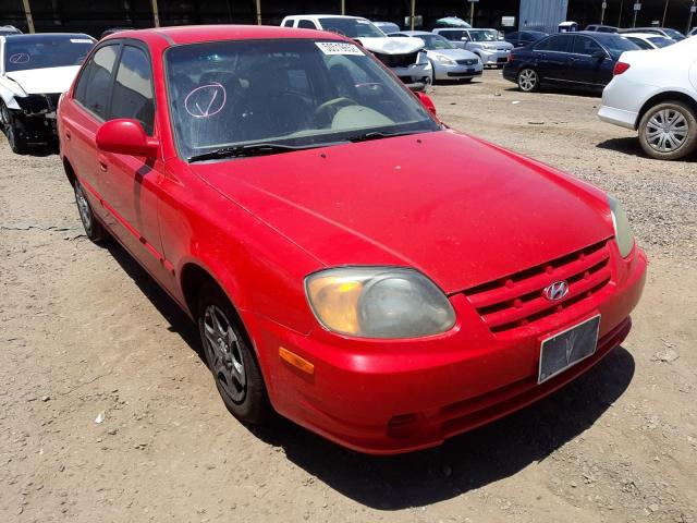 HYUNDAI ACCENT GL 2004 kmhcg45c74u500816