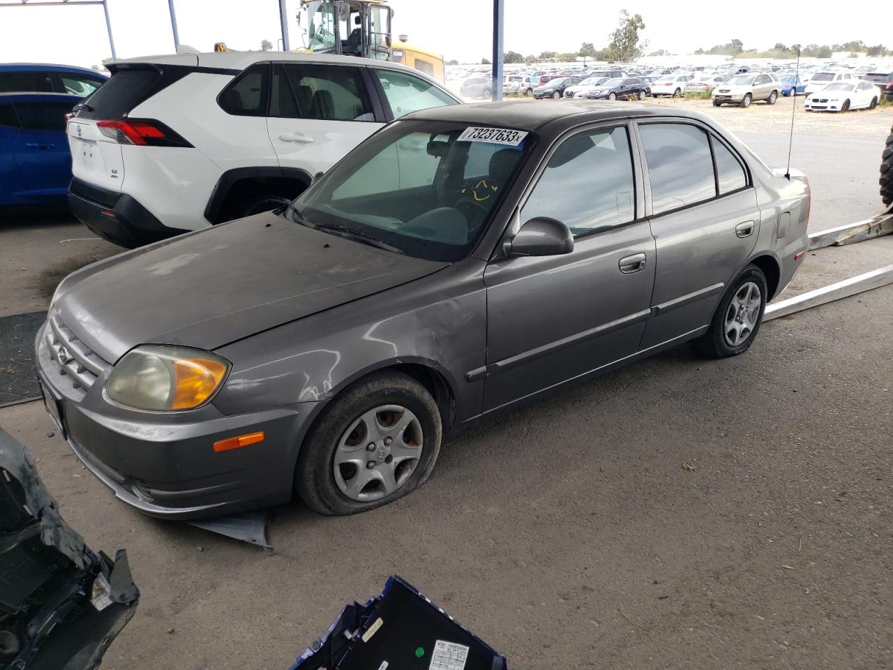 HYUNDAI ACCENT 2005 kmhcg45c75u624473