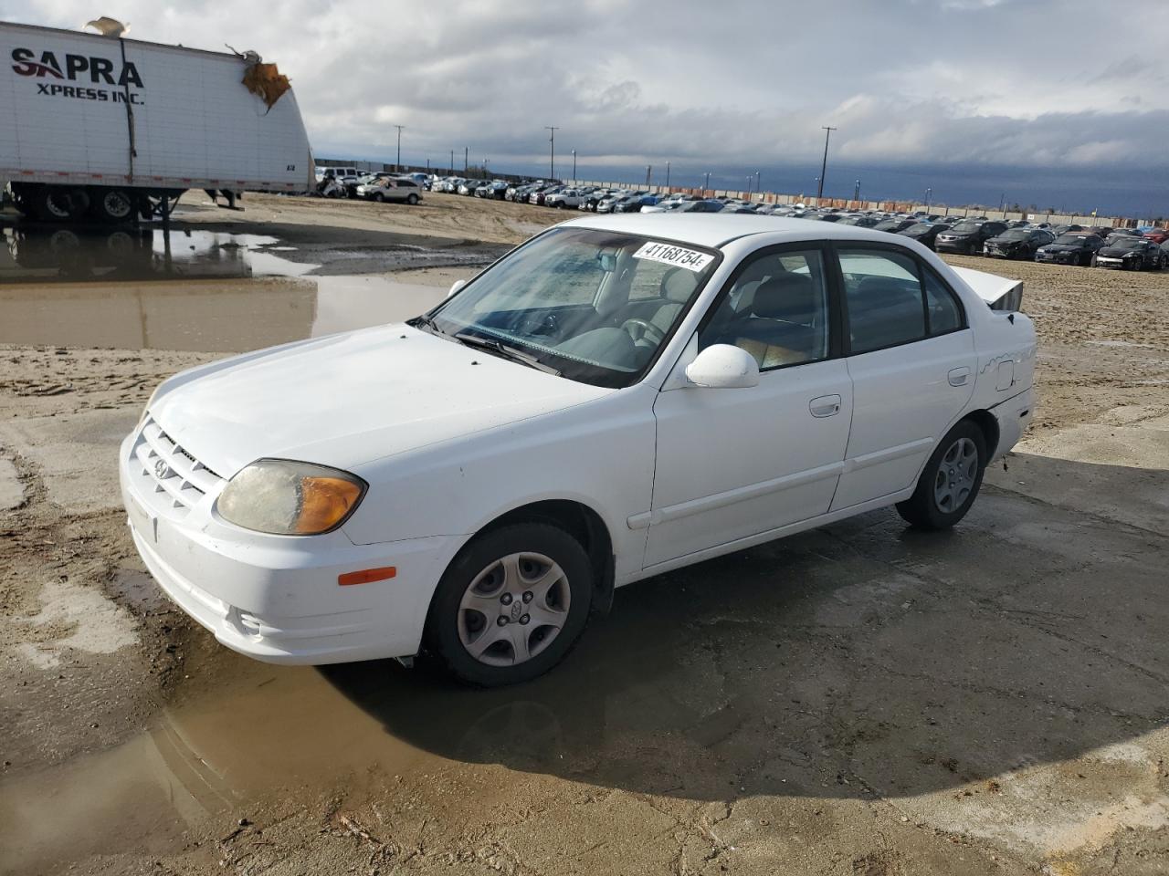 HYUNDAI ACCENT 2005 kmhcg45c95u592321