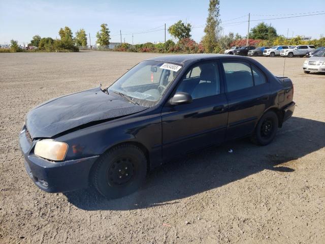 HYUNDAI ACCENT 2001 kmhcg45cx1u227687