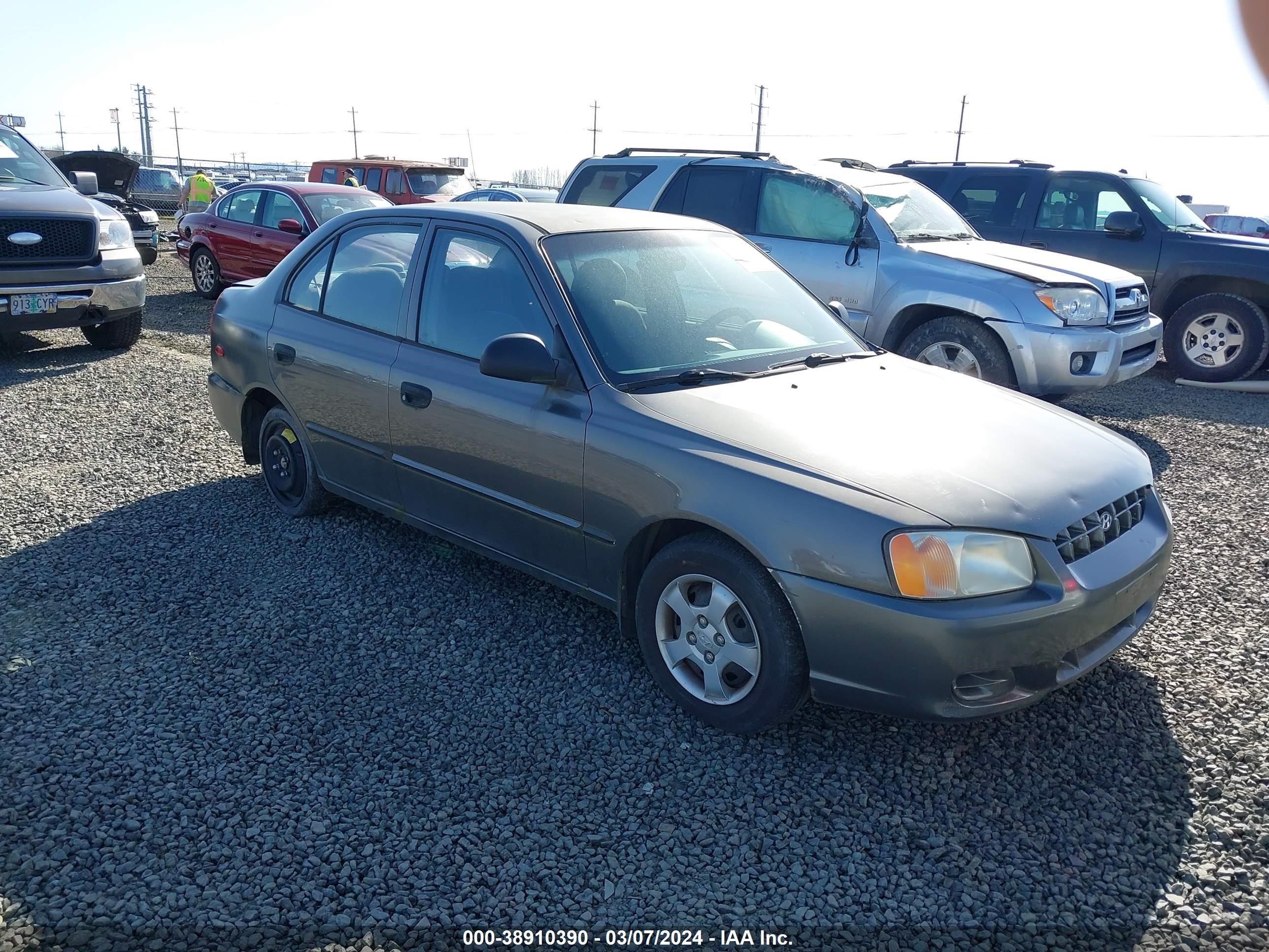 HYUNDAI ACCENT 2002 kmhcg45cx2u400593