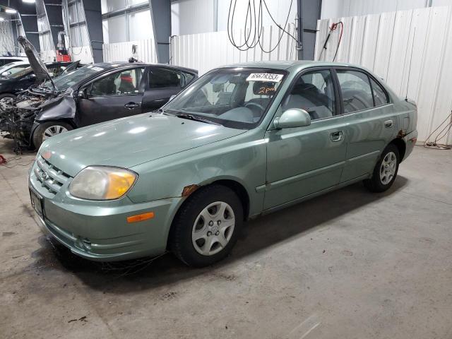 HYUNDAI ACCENT GL 2003 kmhcg45cx3u420280