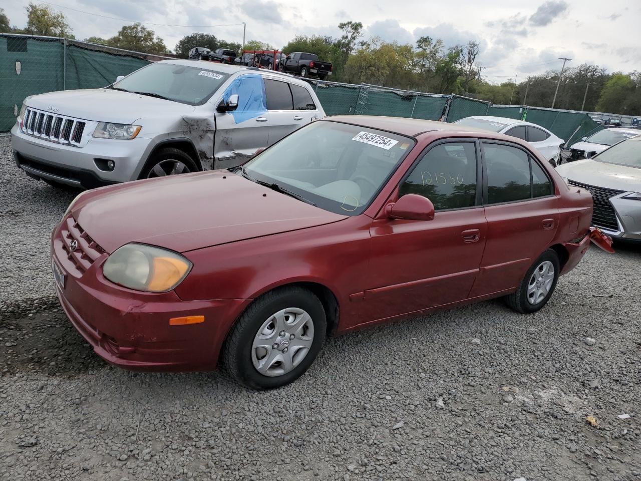 HYUNDAI ACCENT 2003 kmhcg45cx3u423924