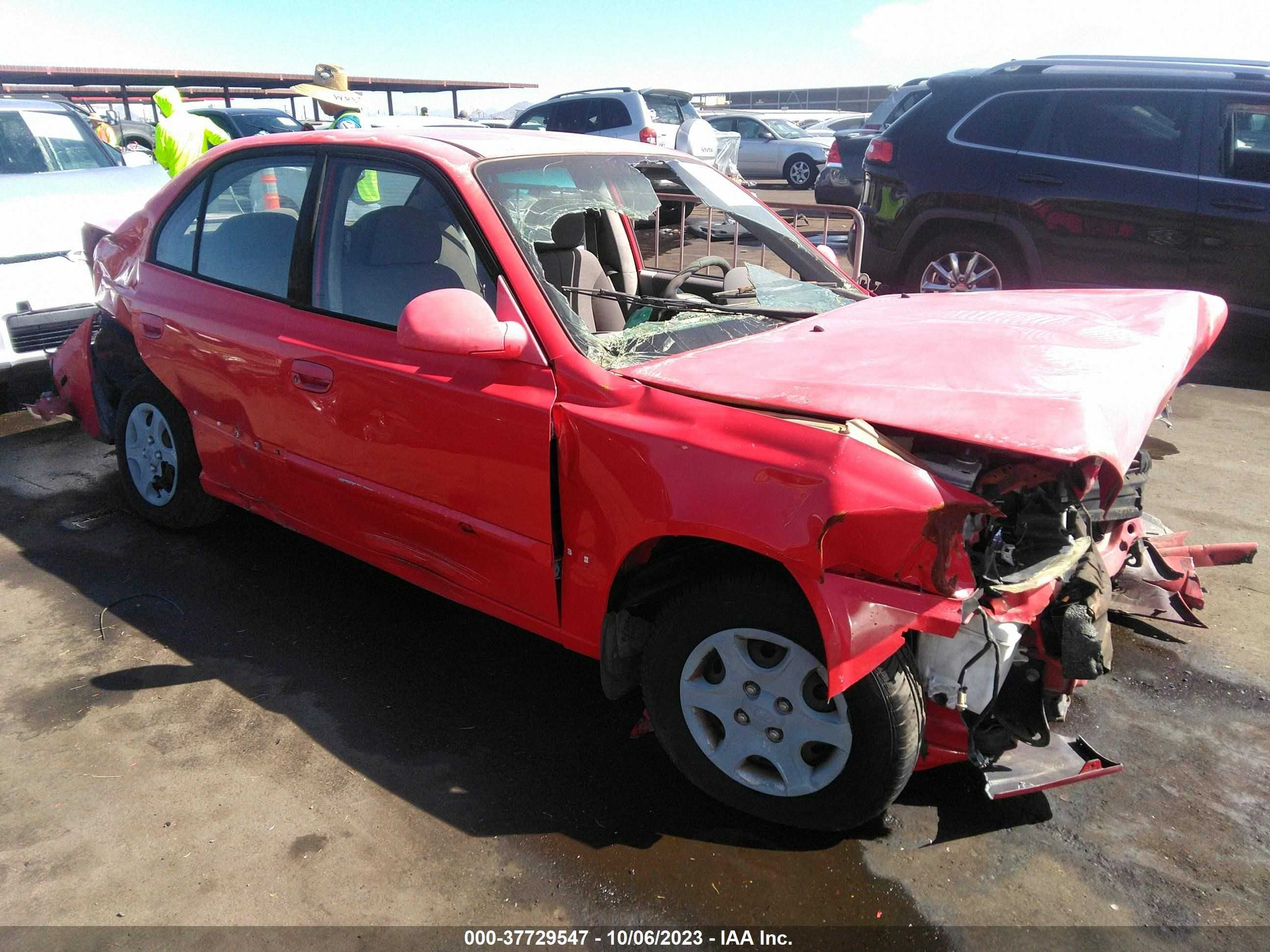 HYUNDAI ACCENT 2005 kmhcg45cx5u673926