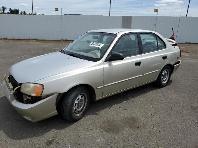 HYUNDAI ACCENT GL 2000 kmhcg45g7yu060945