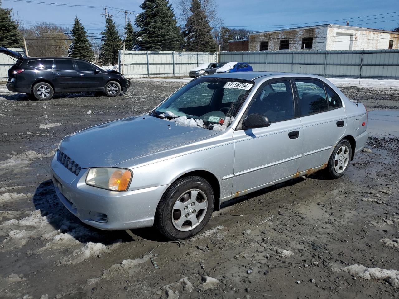 HYUNDAI ACCENT 2000 kmhcg45g7yu111344