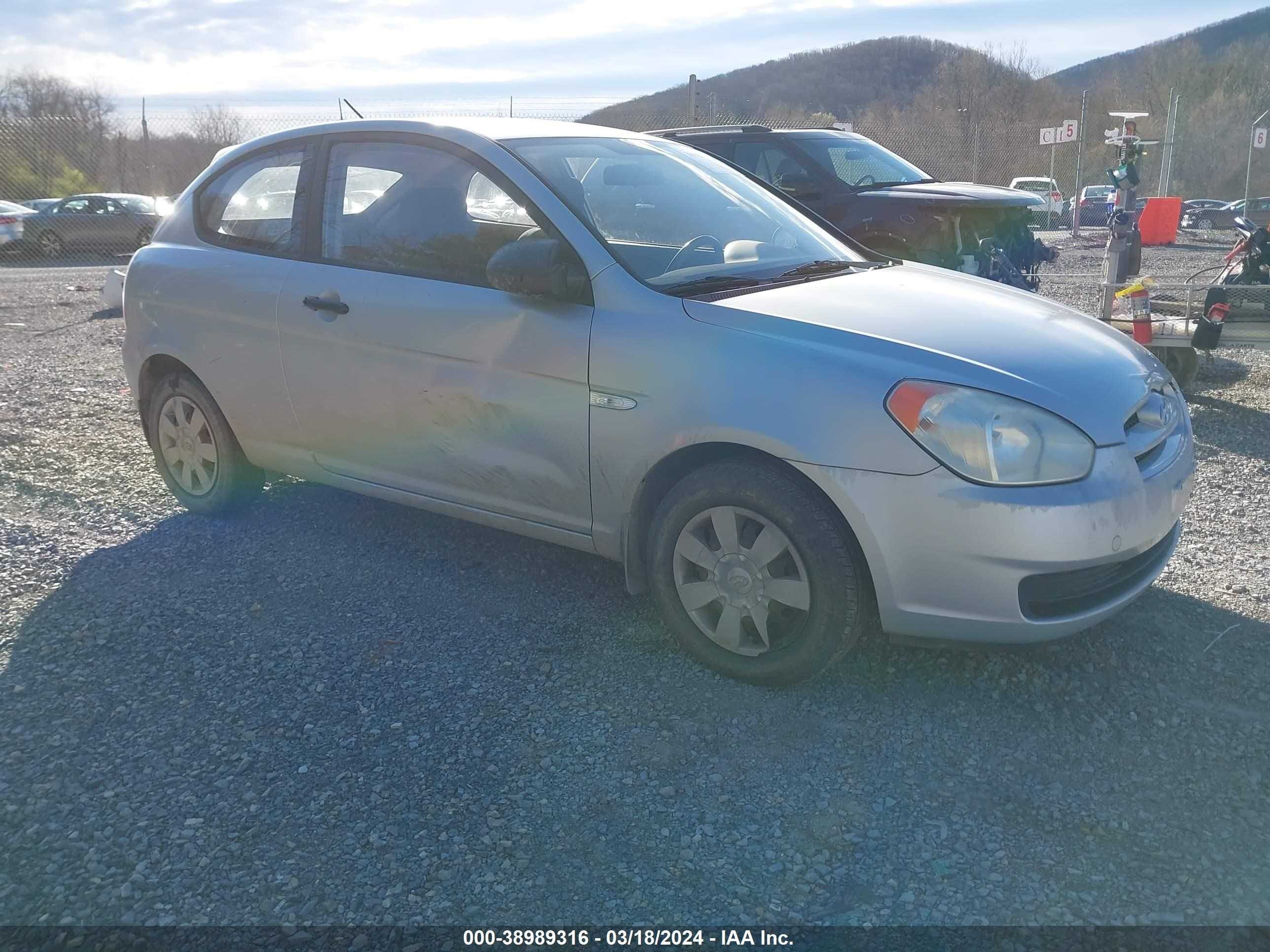 HYUNDAI ACCENT 2007 kmhcm36c07u021062