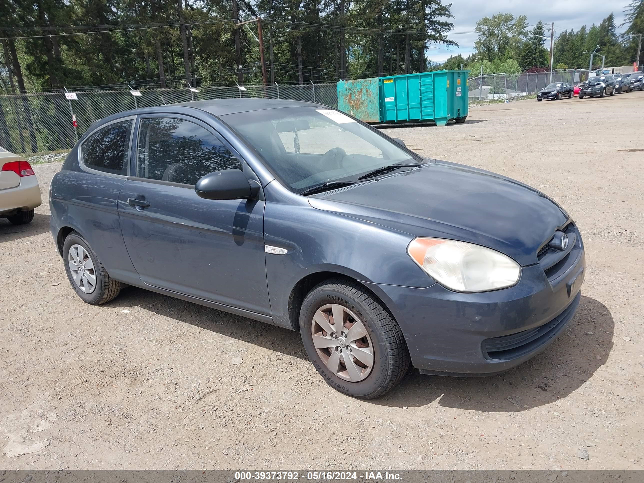 HYUNDAI ACCENT 2008 kmhcm36c08u083370