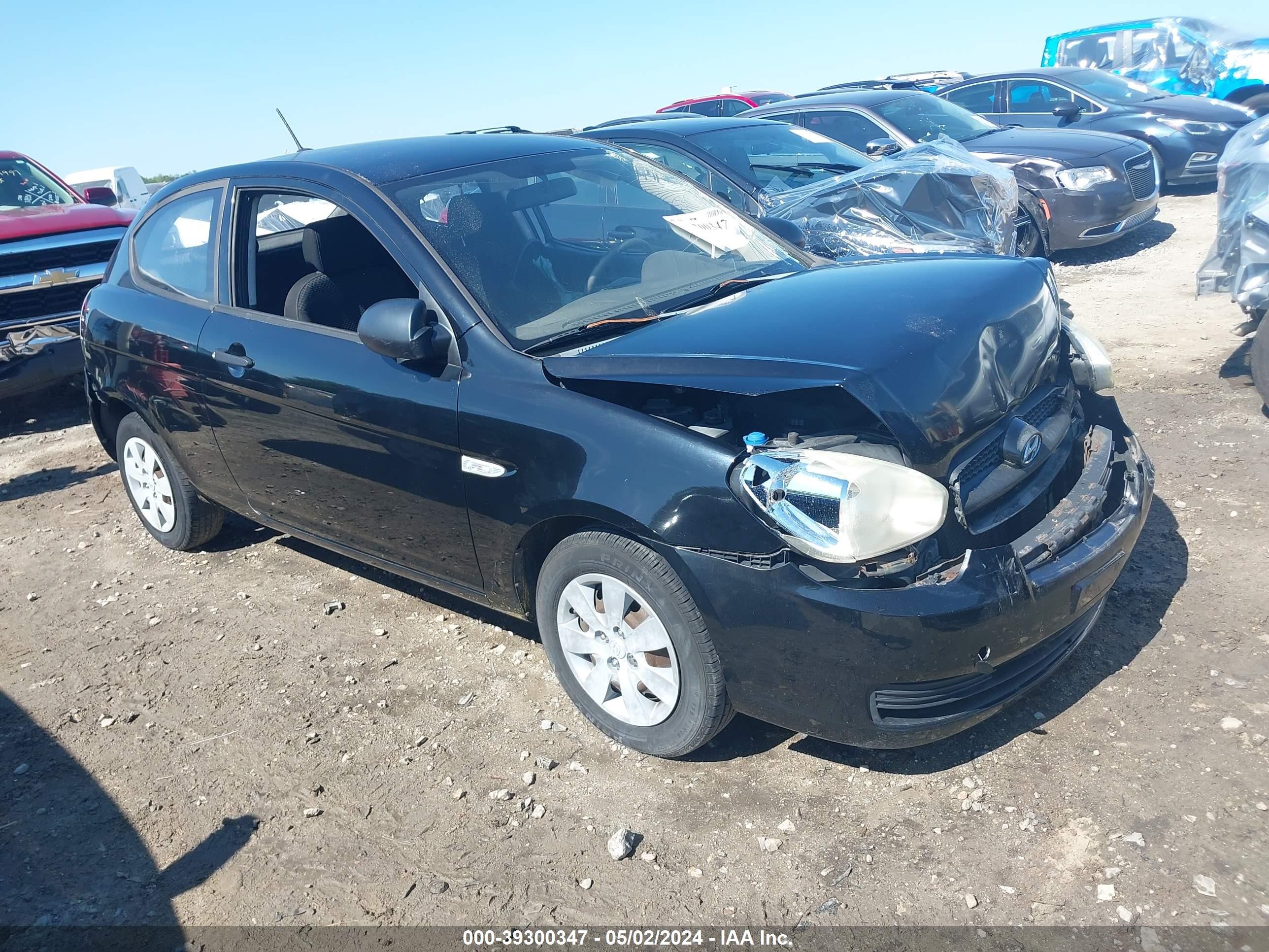 HYUNDAI ACCENT 2009 kmhcm36c09u134089