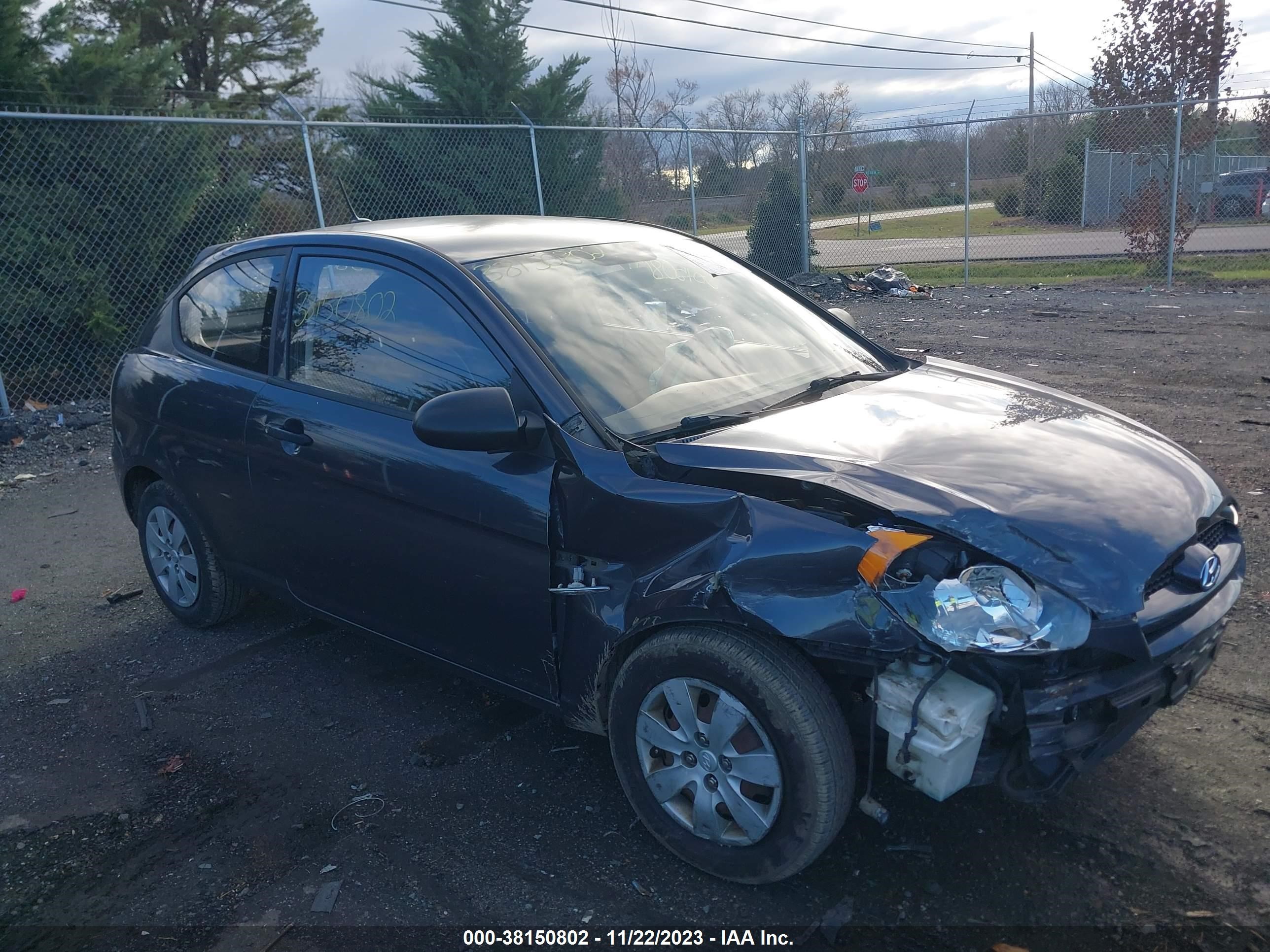 HYUNDAI ACCENT 2009 kmhcm36c49u132829