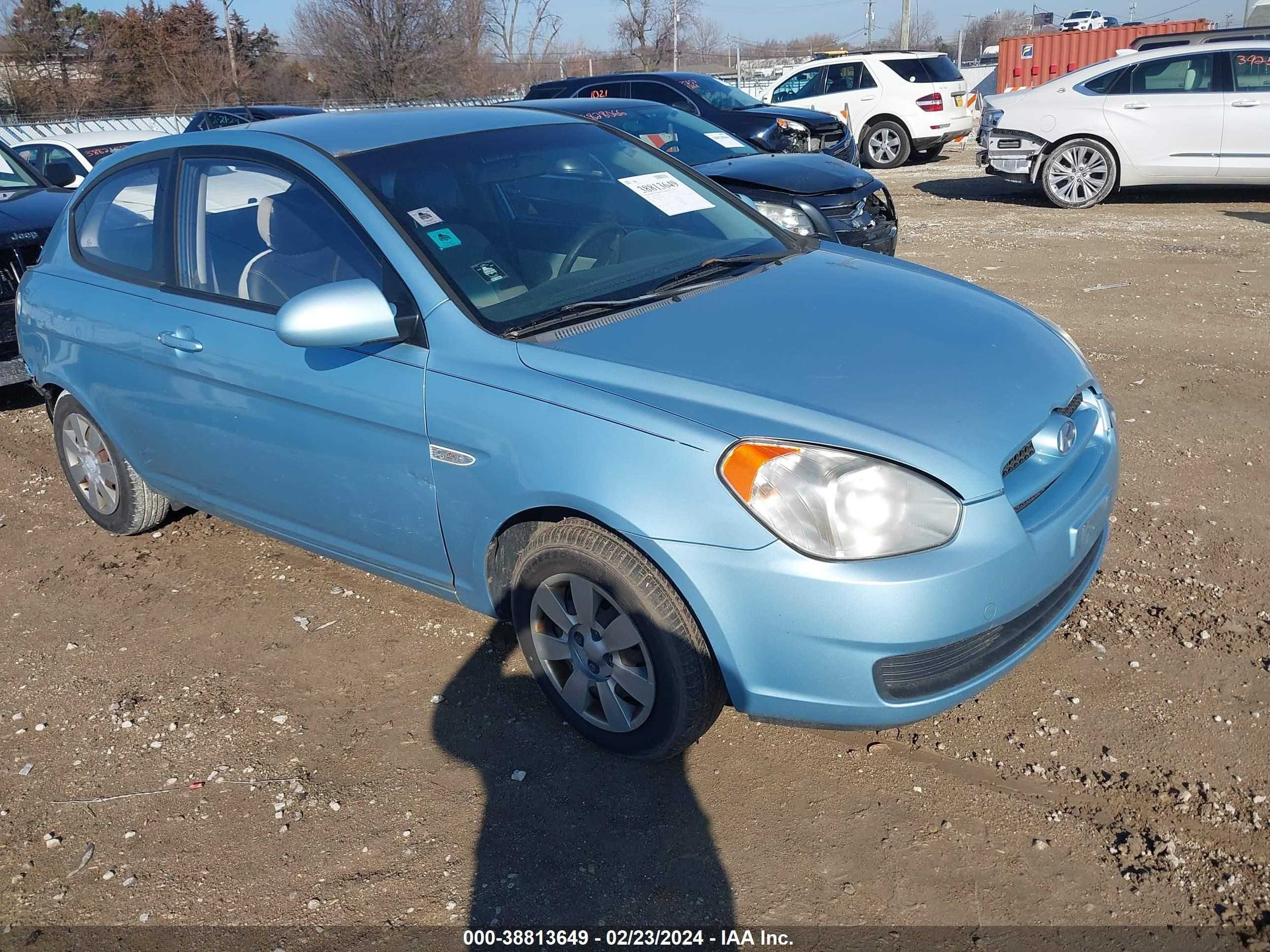 HYUNDAI ACCENT 2007 kmhcm36c67u049044