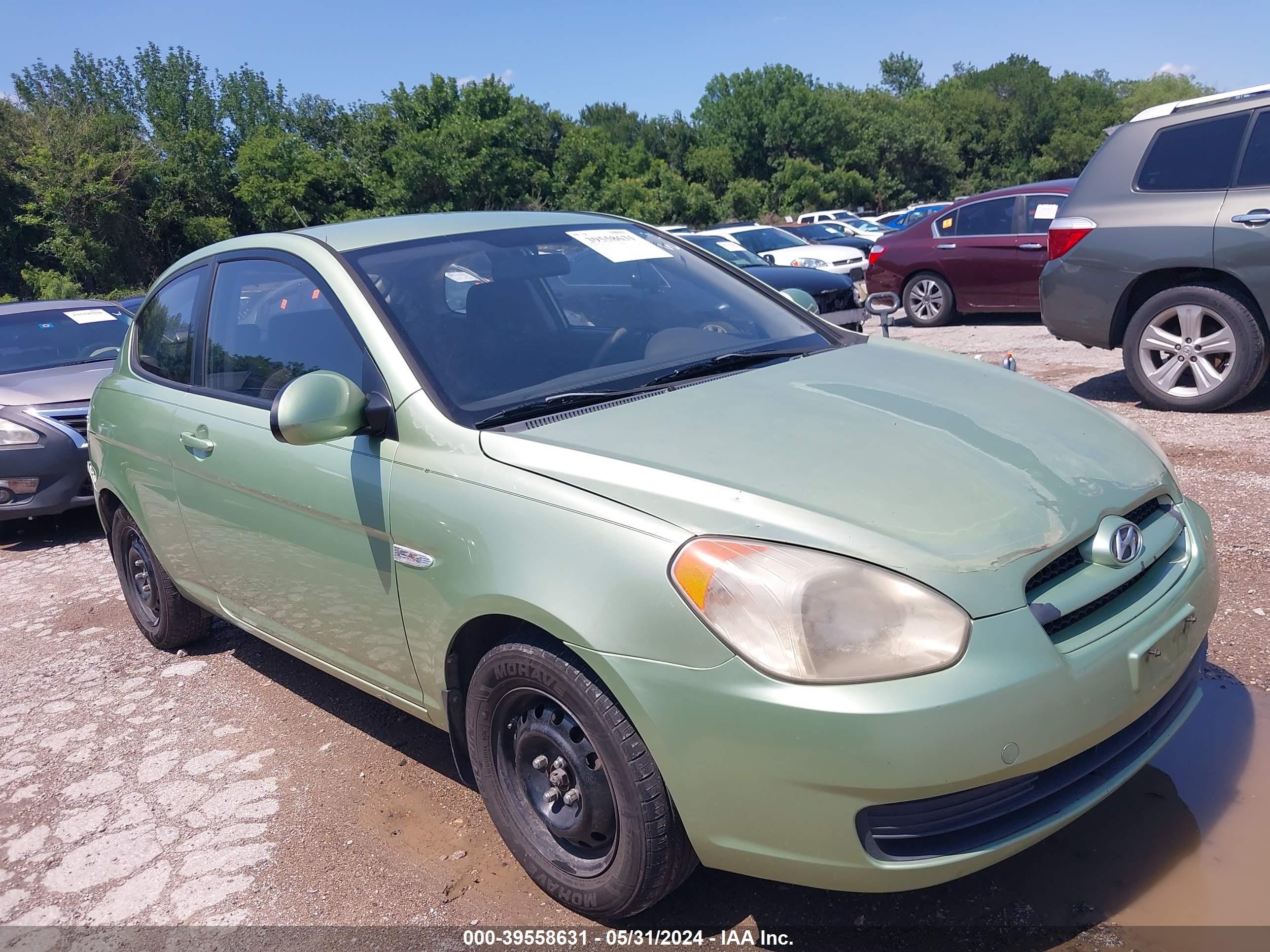 HYUNDAI ACCENT 2008 kmhcm36c68u057047