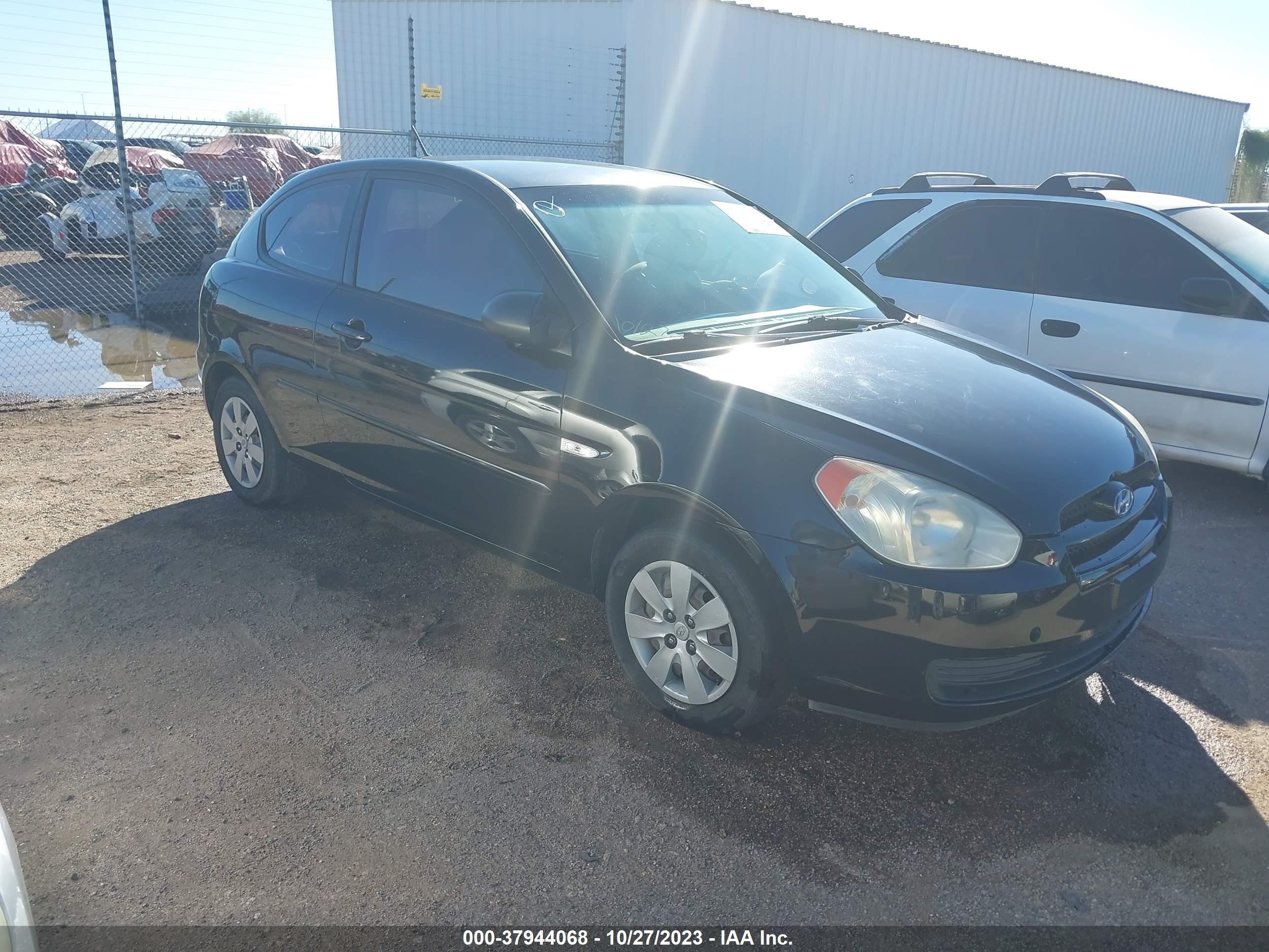 HYUNDAI ACCENT 2008 kmhcm36c68u074690