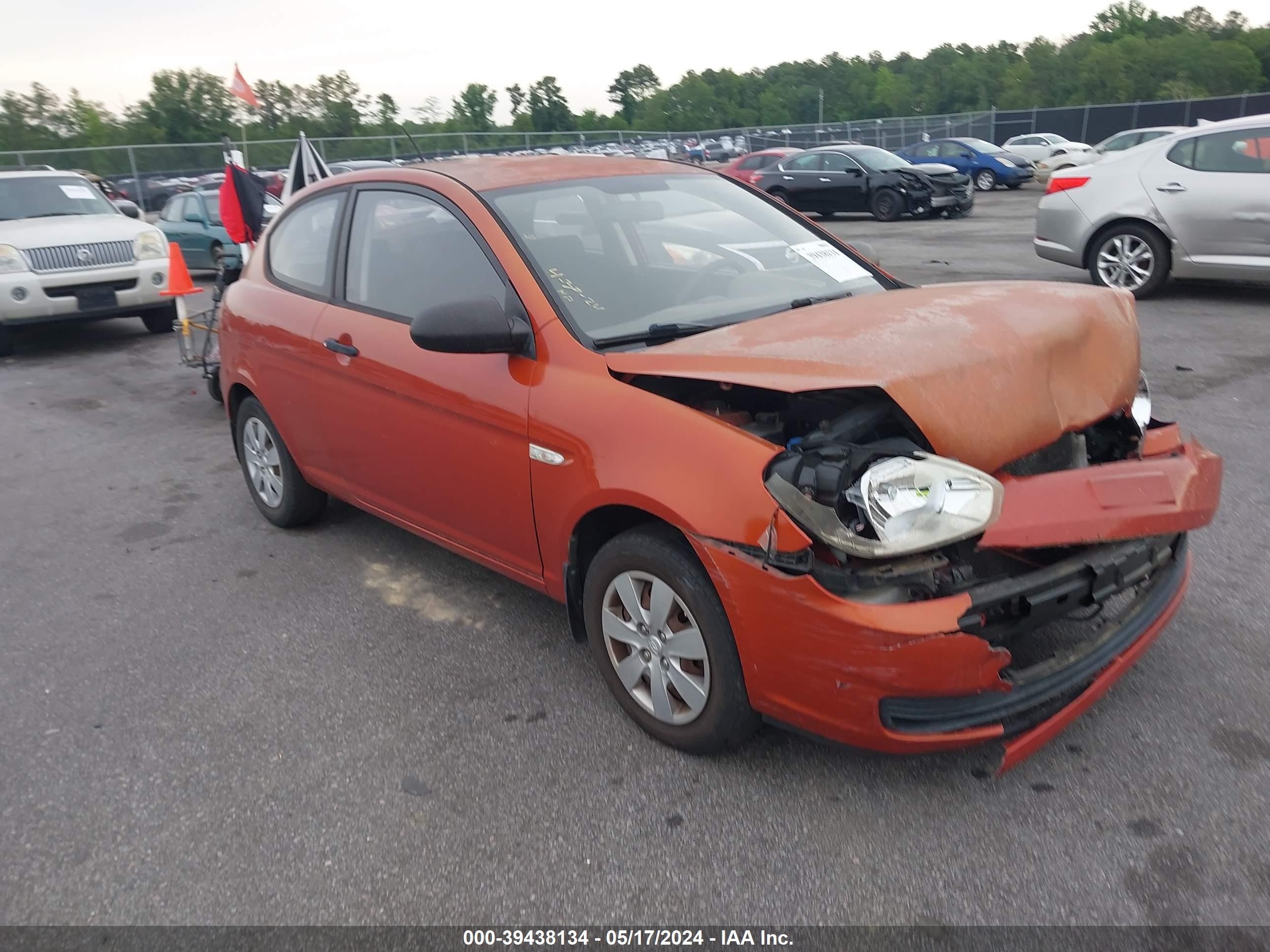 HYUNDAI ACCENT 2008 kmhcm36c68u104819