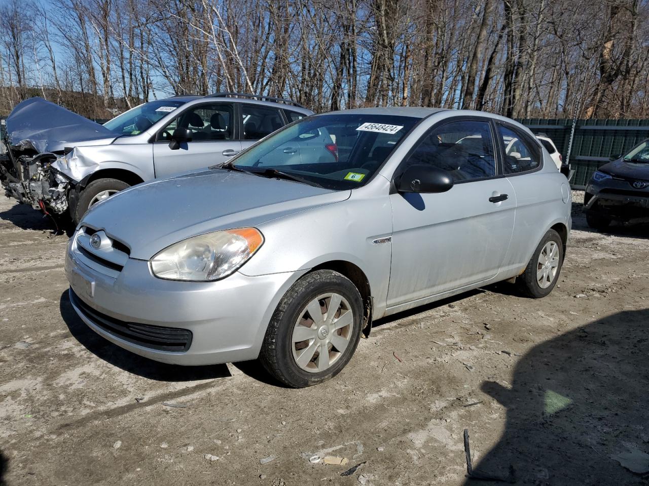 HYUNDAI ACCENT 2007 kmhcm36c77u037114