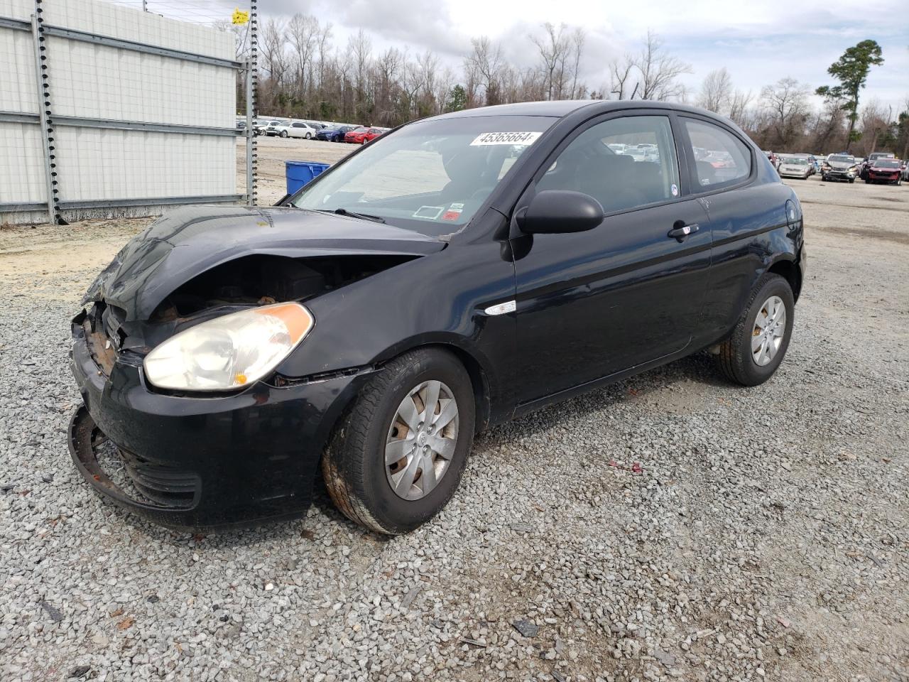 HYUNDAI ACCENT 2008 kmhcm36c78u067036