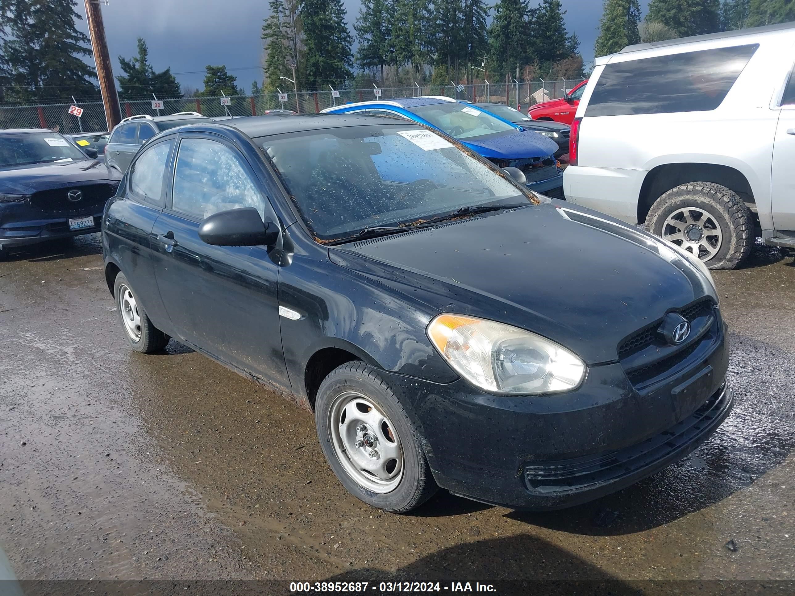 HYUNDAI ACCENT 2007 kmhcm36c87u034108