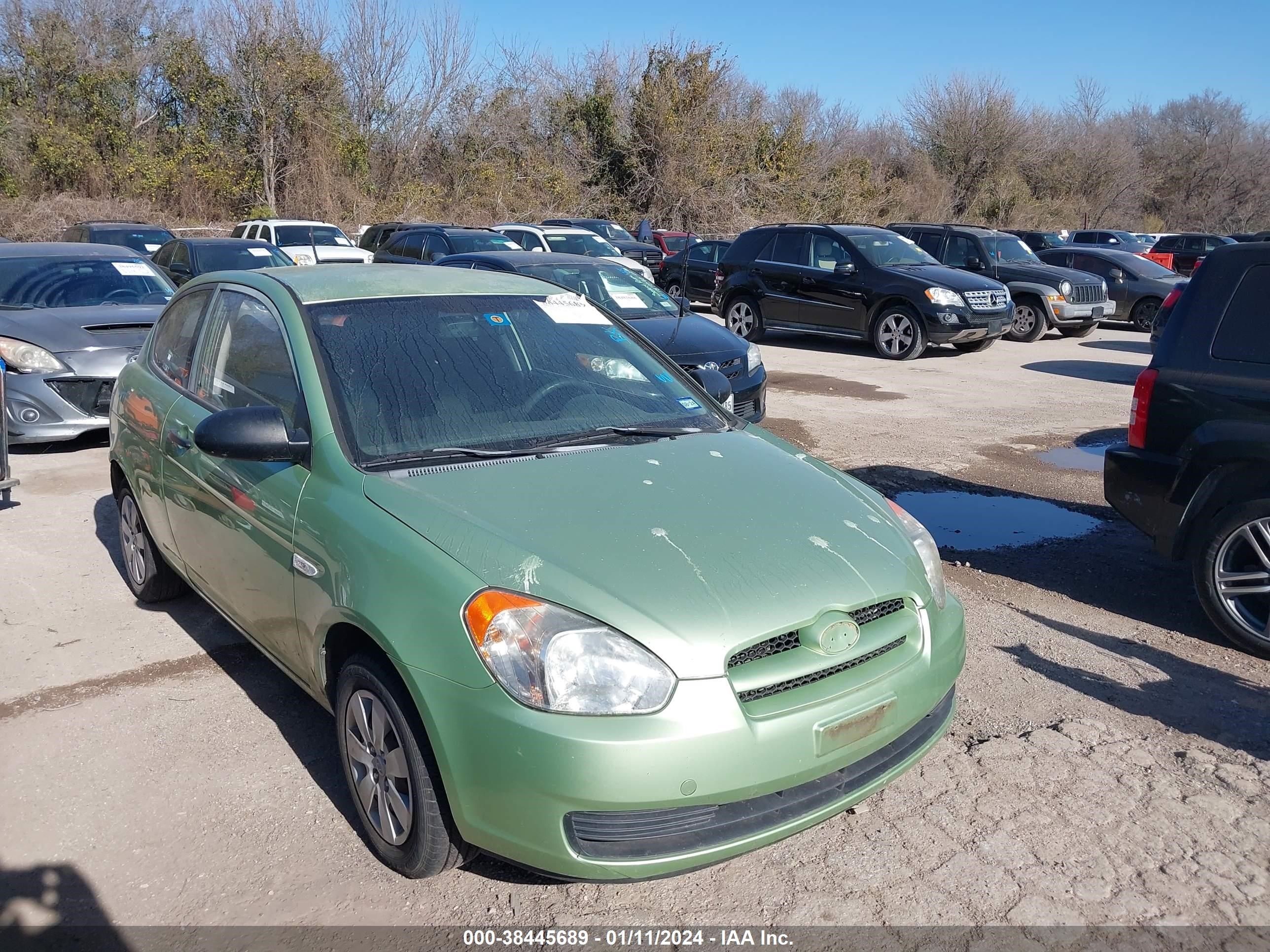 HYUNDAI ACCENT 2008 kmhcm36c98u099874