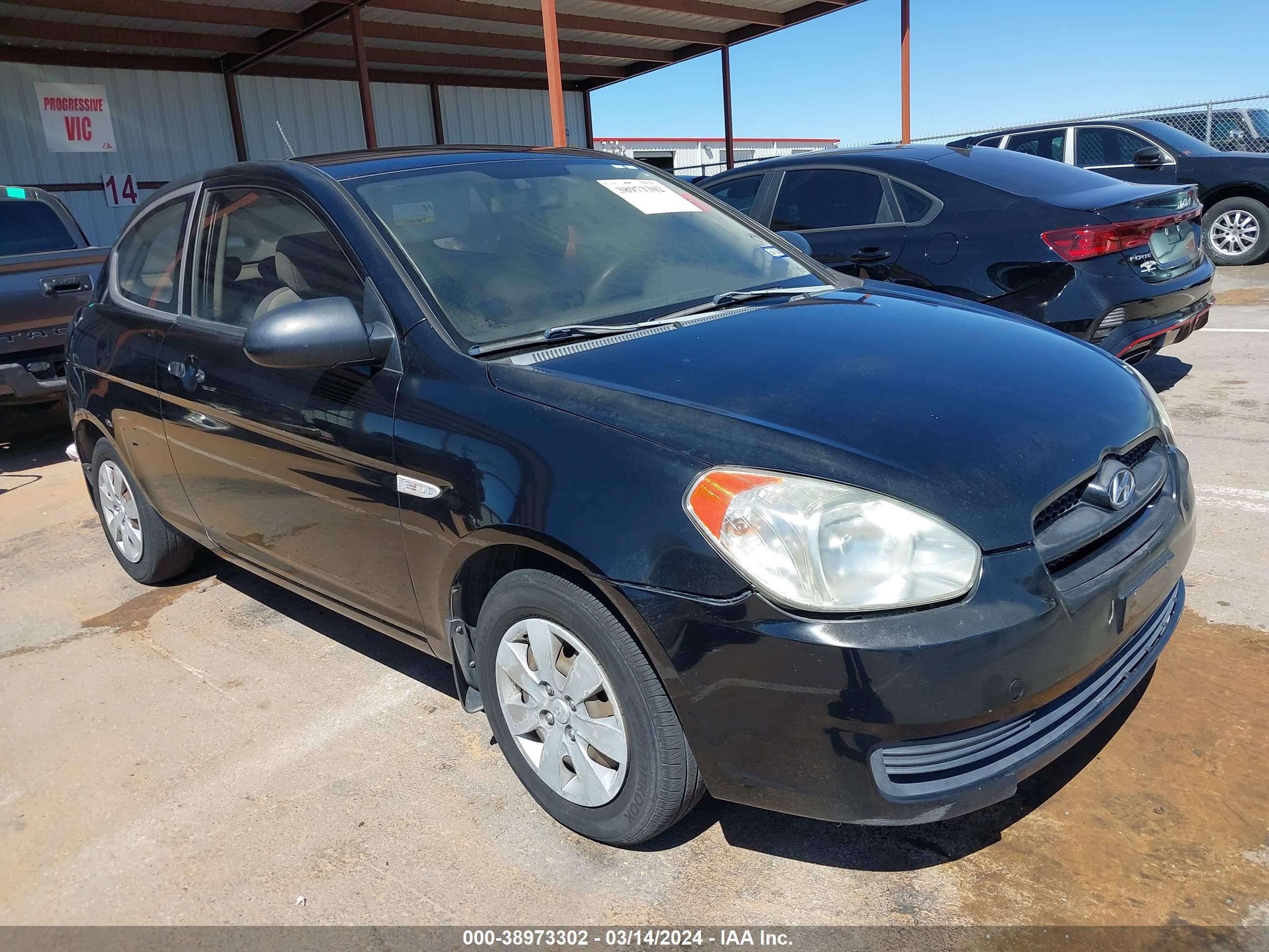 HYUNDAI ACCENT 2009 kmhcm36c99u127917