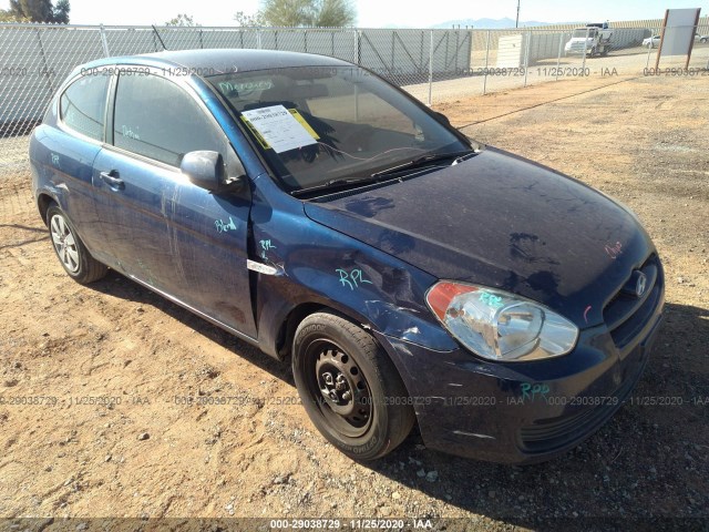 HYUNDAI ACCENT 2011 kmhcm3ac3bu189150