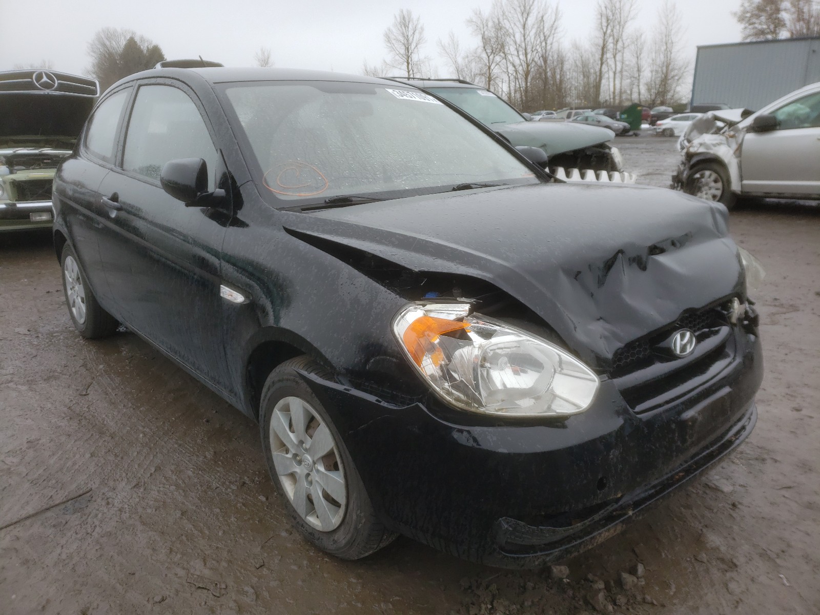 HYUNDAI ACCENT GL 2011 kmhcm3ac3bu192646