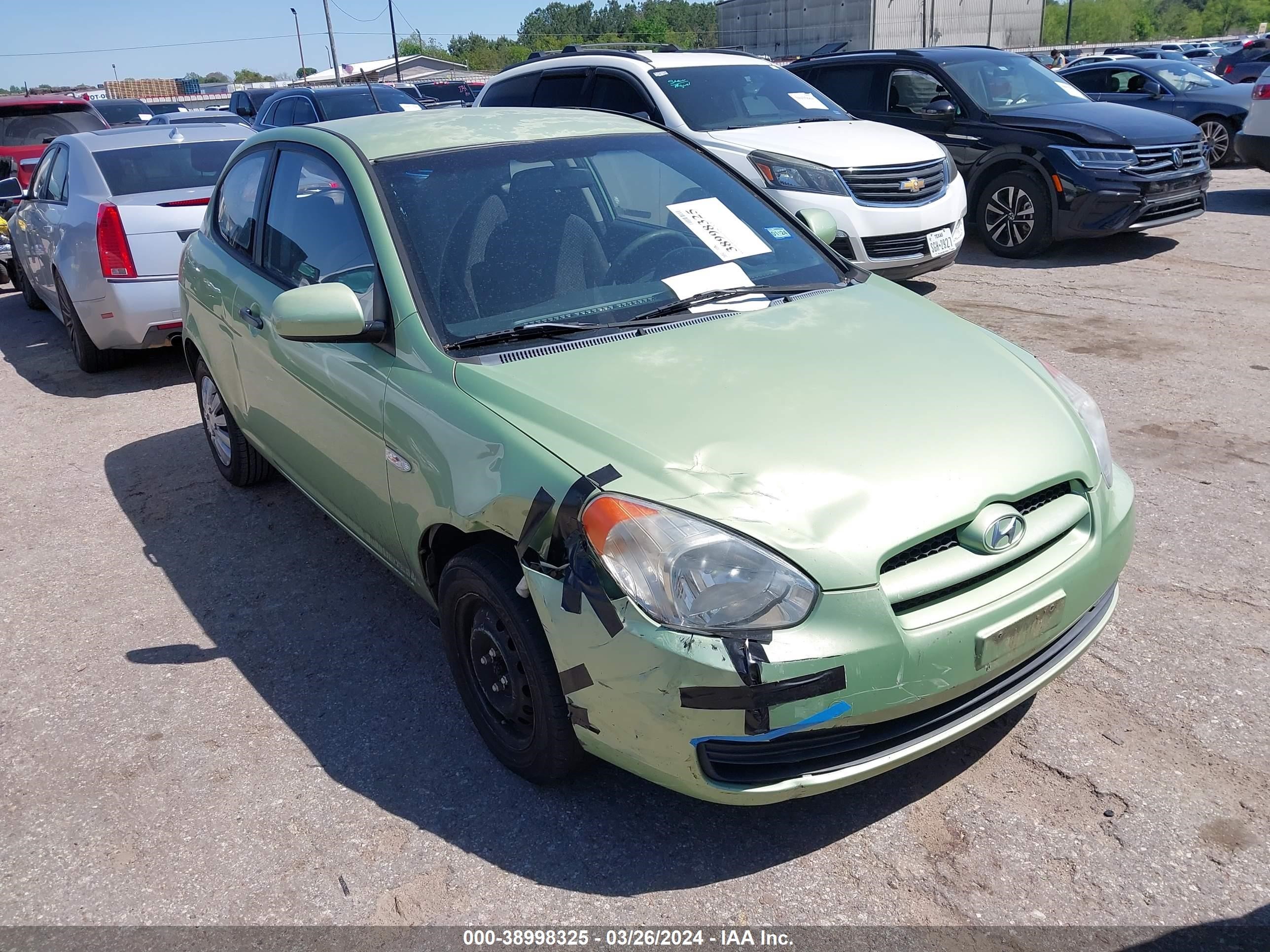 HYUNDAI ACCENT 2010 kmhcm3ac7au160345